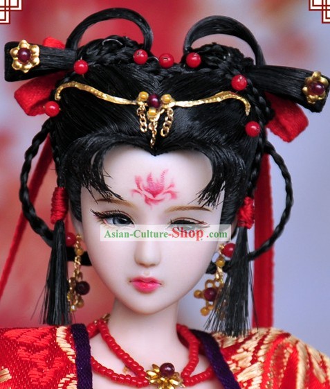 Ancient Chinese Female Hair Accessories and Wig