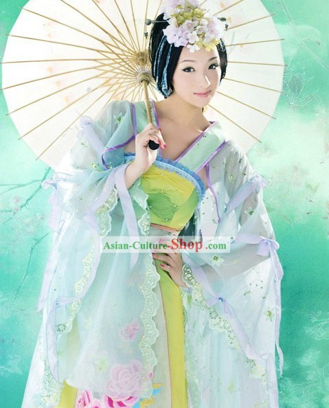 Ancient Chinese Palace Lady Costumes Complete Set