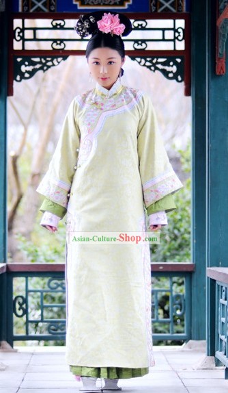 Qing Dynasty Princess Clothing Complete Set