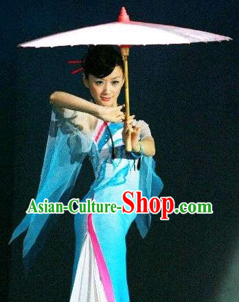Traditional Chinese Xiao Cheng Yu Xiang Umbrella Dance Costumes for Women