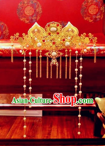 Traditional Chinese Wedding Phoenix Crown for Brides