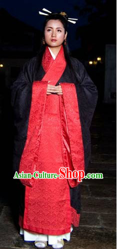 Ancient Chinese Wedding Ceremony Clothing for Women