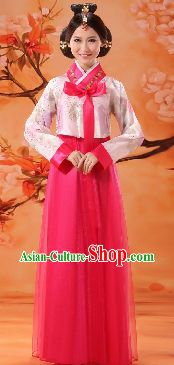 Ancient Korean Nationality Dance Costume for Women