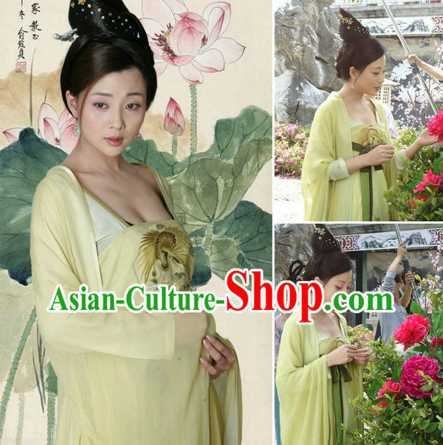 Ancient Chinese Tang Dynasty Yang Guifei Women Clothing