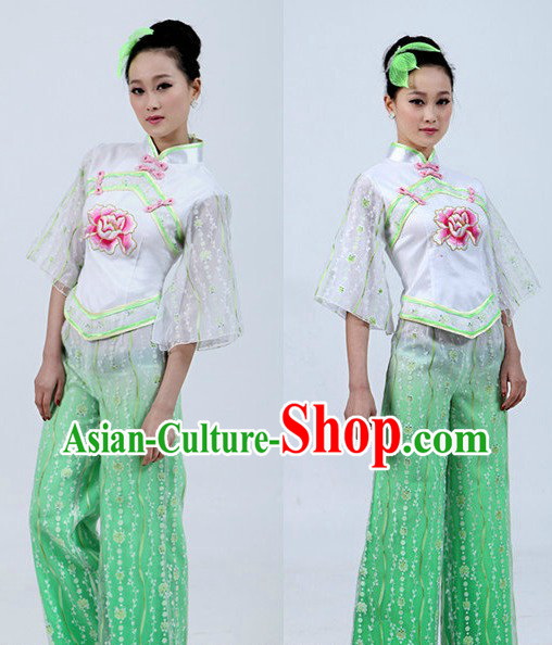 Chinese Classical Handkerchief Dance Costume for Women