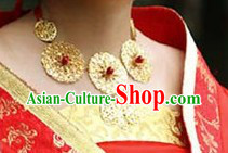 Ancient Chinese Handmade Bridal Necklace for Wedding Use