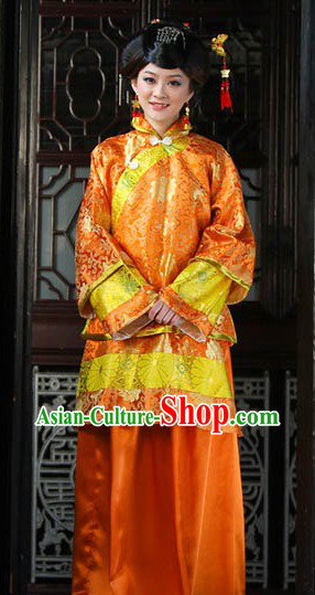 Traditional Chinese Mandarin Xiuhe Costume for Women
