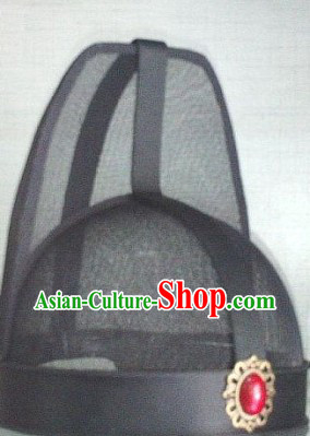 Ancient Chinese Tang and Song Dynasty Official Gauze Black Hat