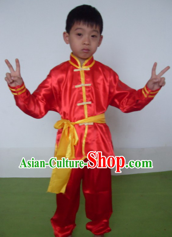 Traditional Chinese Dragon Dancer Costume for Kids