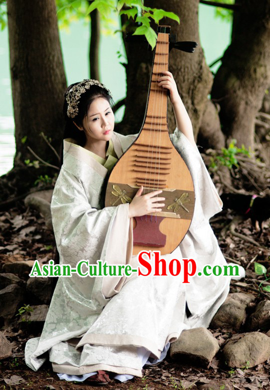 Ancient Chinese Palace Beauty Empress Hanfu Clothing Complete Set