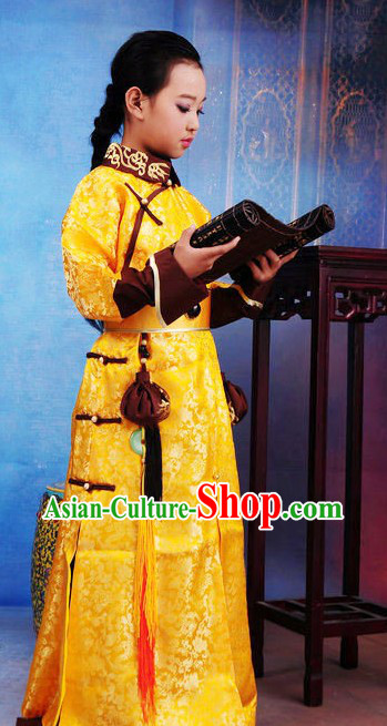 Ancient Chinese Imperial Prince Costume for Children