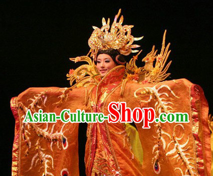 Ancient Chinese Empress Stage Performance Costumes