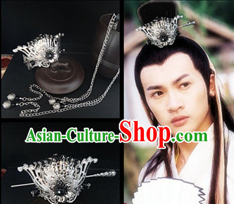 Ancient Chinese Prince Crown Hair Accessories for Men