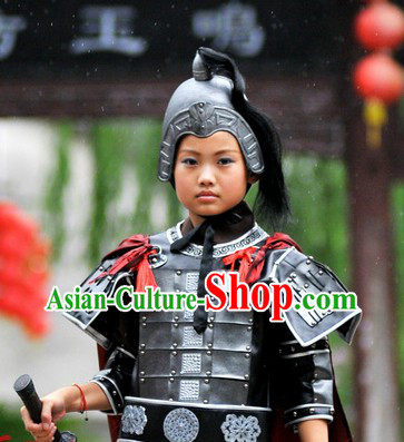 Ancient Chinese General Armor Costumes for Children