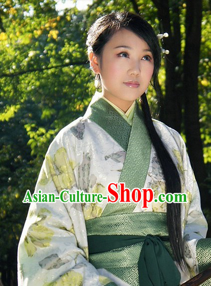 Han Dynasty Princess Clothing Complete Set for Ladies