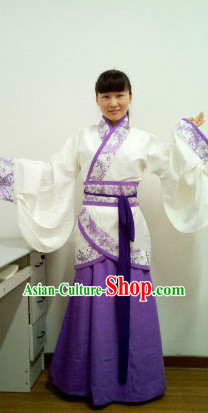 Ancient Chinese Wide Sleeve Hanfu Clothing for Women