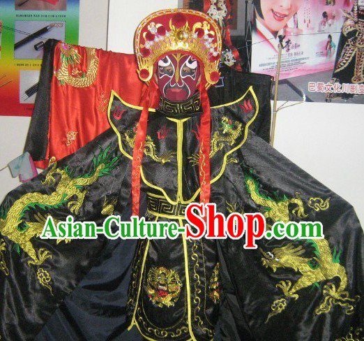 Bian Lian Face Changing Costumes Helmet Eight Masks Music CD and Teaching DVD Ccomplete Set