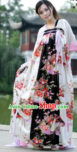 Tang Dynasty Wu Zetian Costumes Complete Set for Women