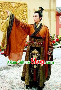 Traditional Chinese Emperor Outfit for Men