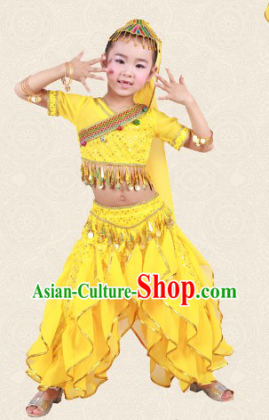 Indian Bollywood Dance Costumes for Kids