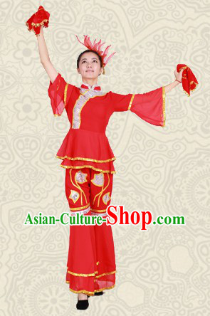 Classical Fan Dance Costumes for Women