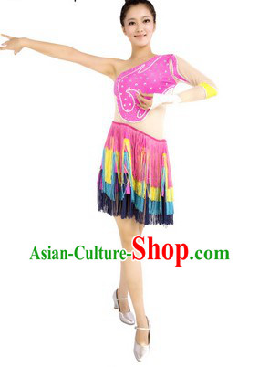 Latin Stage Performance Dance Outfit for Women