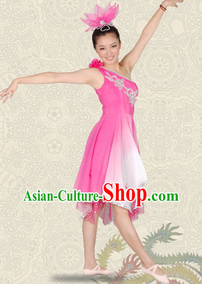 Han Minority Stage Performance Dance Outfit for Women