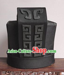 Ancient Chinese Qin Dynasty Male Official Hat