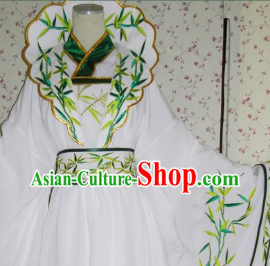 Ancient Chinese Legend Guanyin Clothes Complete Set for Women