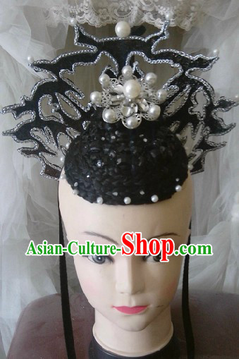 Traditional Chinese Classical Dance Wig Headpieces