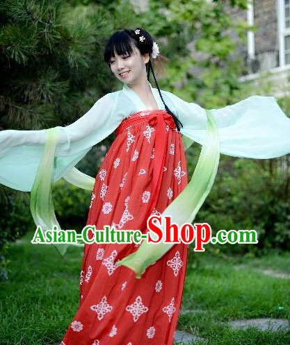 Traditional Chinese Tang Dynasty Birthday Celebration Ruqun Complete Set