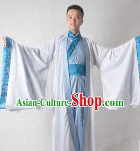 Traditional Ancient Chinese Poet Li Bai Hanfu Clothes for Men
