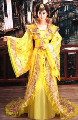 Chinese Classical Imperial Princess Costumes Complete Set for Women
