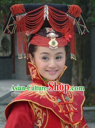 Ancient Chinese Wedding Hat for Brides
