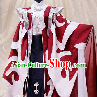 Ancient Chinese Magic Prince Cosplay Costumes Complete Set for Men