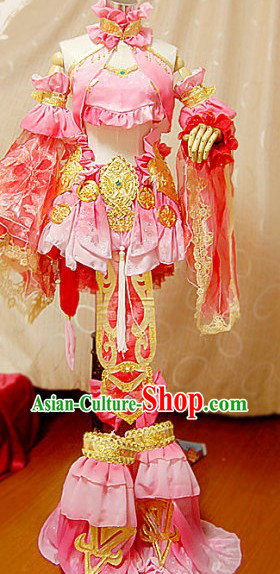Ancient Chinese Empress Nv Huang Cosplay Complete Set for Women