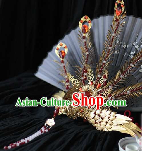 Chinese Marriage Customs Imperial Palace Princess Phoenix Wedding Headwear