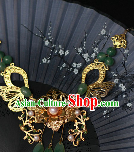 Ancient Chinese Handmade Butterfly Jewelry and Hair Accessories