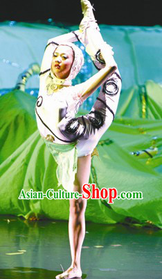 Silkworm Stage Performance Dance Costumes Suit for Womn