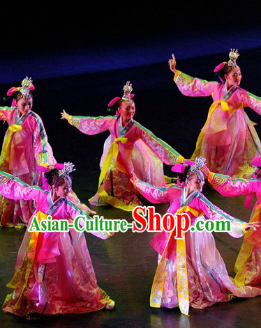 Traditional Korean Dance Costumes for Women