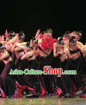 Dai Minority Group Dance Costumes for Competition