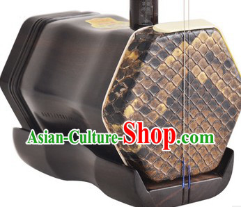 Supreme Ancient Style Chinese Python Leather Erhu