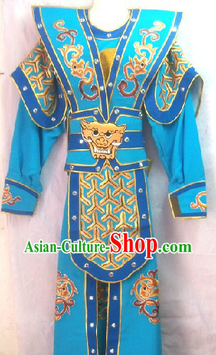 Ancient Chinese General Armor Costume for Men
