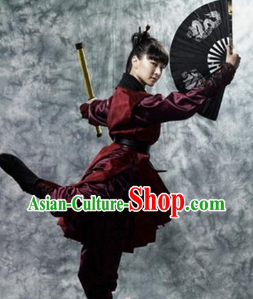 Hong Gil Dong Ancient Korean Swordwoman Costumes for Women
