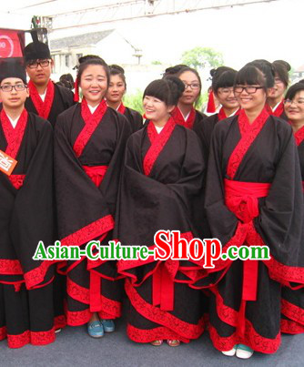 Ancient Chinese University Students Clothes for Men or Women