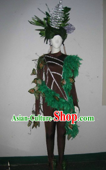 Forest Prince Model Costumes and Headdress Complete Set
