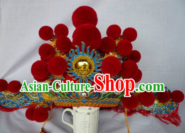 Traditional Chinese Opera Bridegroom Hat