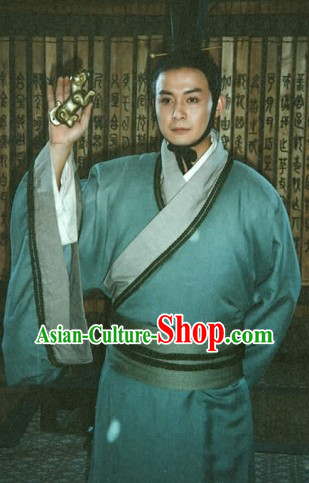 Han Dynasty Chinese Traditional Costume for Men