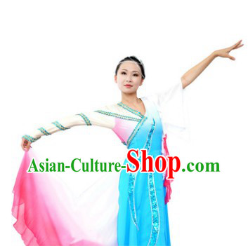 Color Transition Classical Dance Costumes for Women