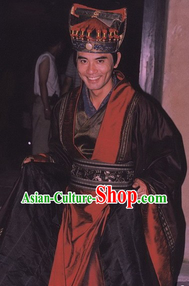 Daming Palace TV Drama Zhao Wenzhuo Tang Dynasty Official Clothes and Headwear